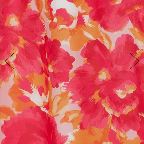 BLOOMING SEASON MIDI DRESS RED - Picture 2 of 6